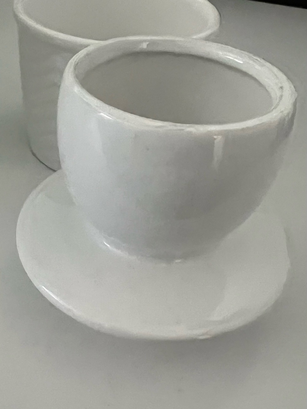 White Ceramic Butter Bell